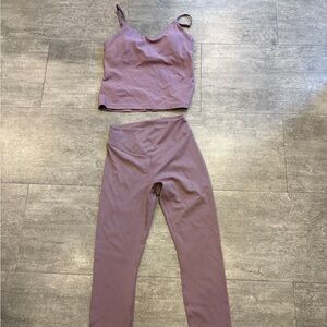 Lululemon tank and leggings set
